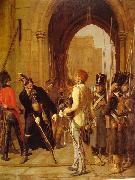 unknow artist Le general Daumesnil refuse de livrer Vincennes painting